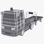 Cartoon Baggage Cart