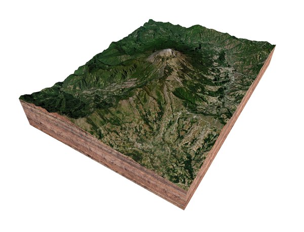 화산 타주물코 성층화산 과테말라 3D 모델 - TurboSquid 2061915, image size:600x458