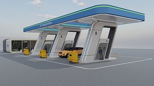Electric Vehicle Charging Station 3