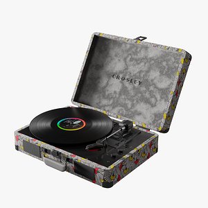 Crosley Turntable 3 3D