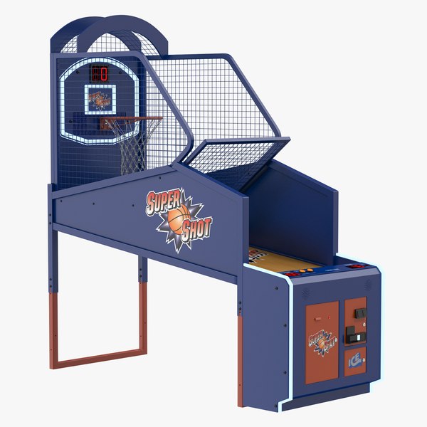 3D model arcade basketball machine