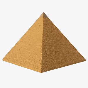 Khufu Pyramid Giza 3D model