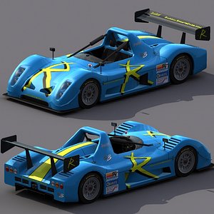 3d model radical sr8 racing