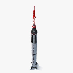 NASA Mercury 4 with Redstone Rocket