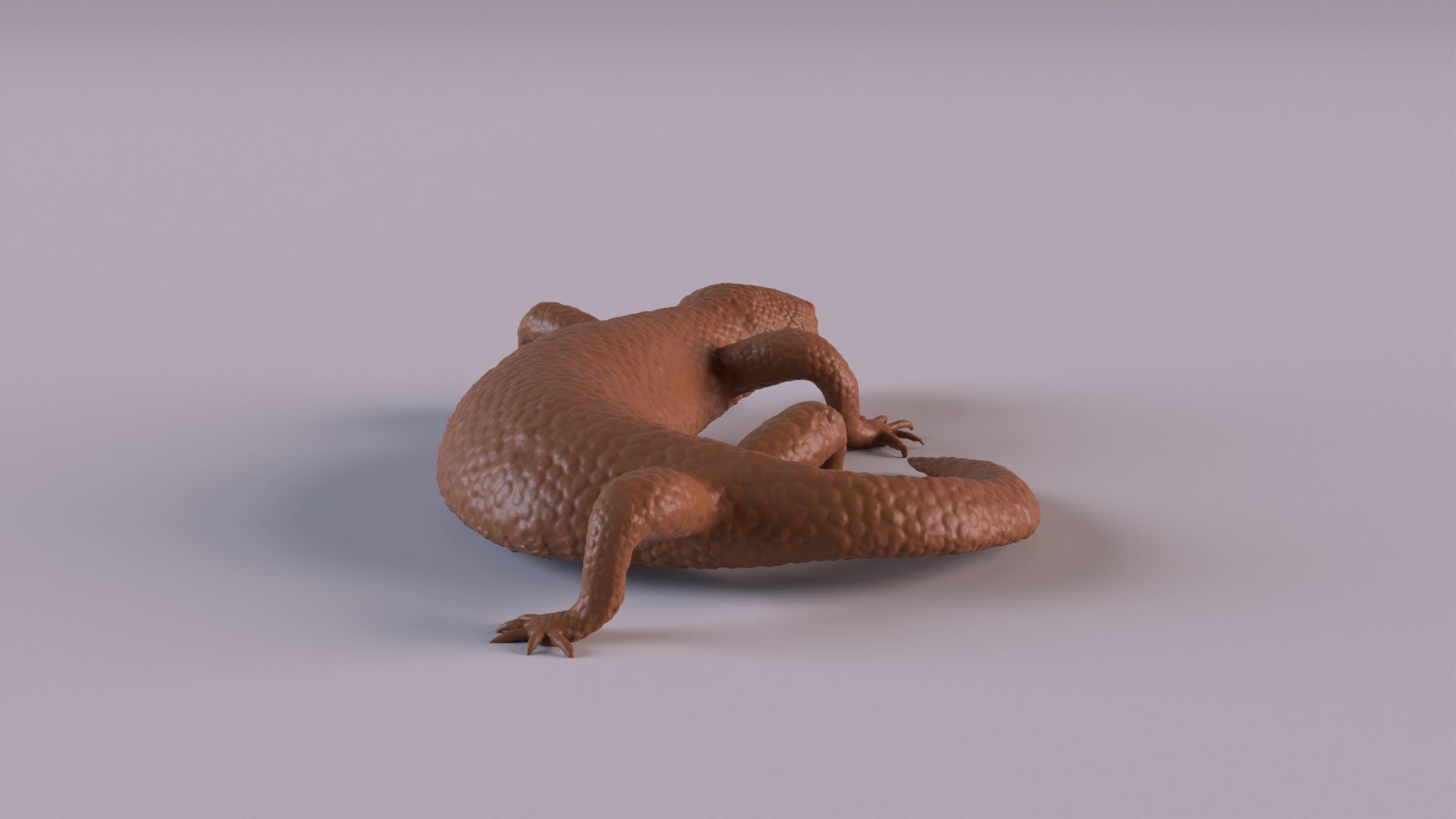 Printable Mexican Beaded Lizard 3D Model - TurboSquid 1423549