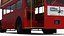 3D London Double Decker Bus Rigged