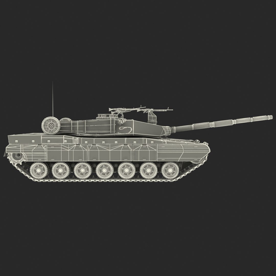 3D Model: Zulfiqar Iranian Main Battle Tank 2 #89261899