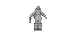 3D girl model