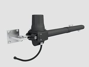 closer gates mechanisms 3D model