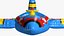 Inflatable Pool Airplane Float