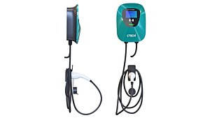 Charging station for electric vehicles Ctechi 3D model