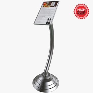 display presentation 3d model
