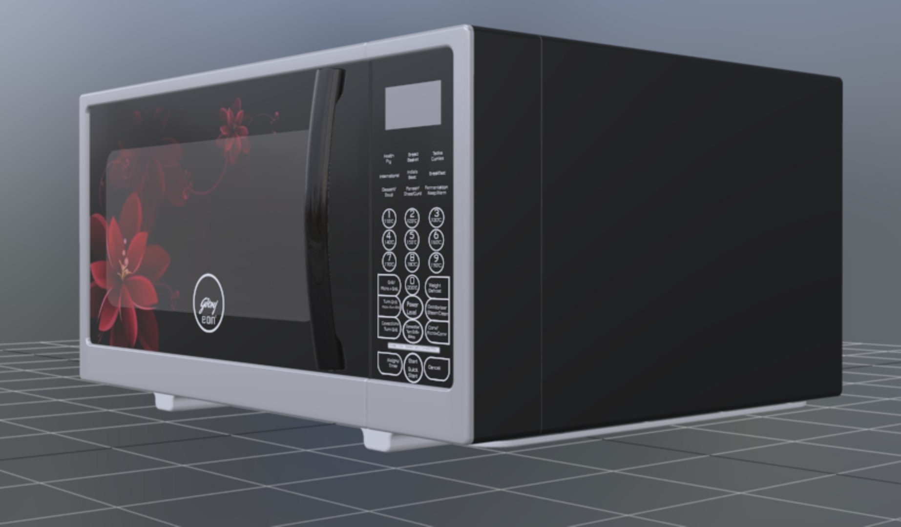 Godrej 30 L Convection Grill Microwave Oven Model TurboSquid 2153523