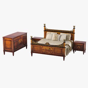 3d armando rho 580 bedroom model