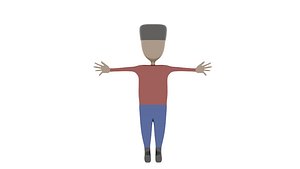 3D model character fonzo