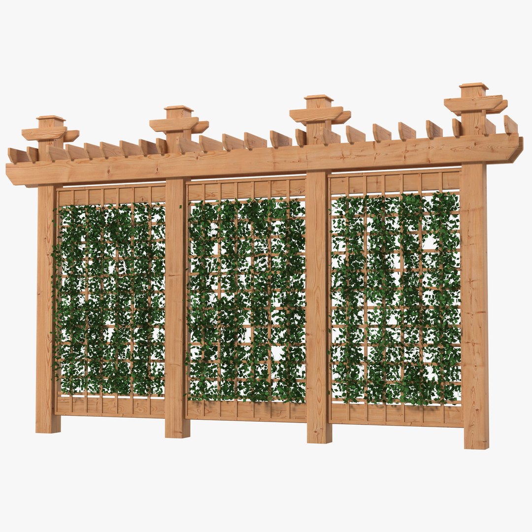 Garden Trellis 3D Model 3D model preview