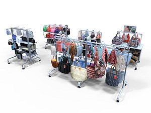 handbag 6 pack 3d max