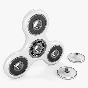 White Fidget Spinner