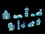 10 edifici Toon Scifi