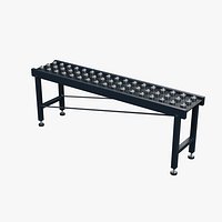 Ball Transfer Workstation 2450x420mm Configuration 10