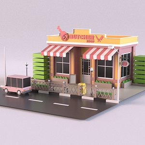 3D shop model