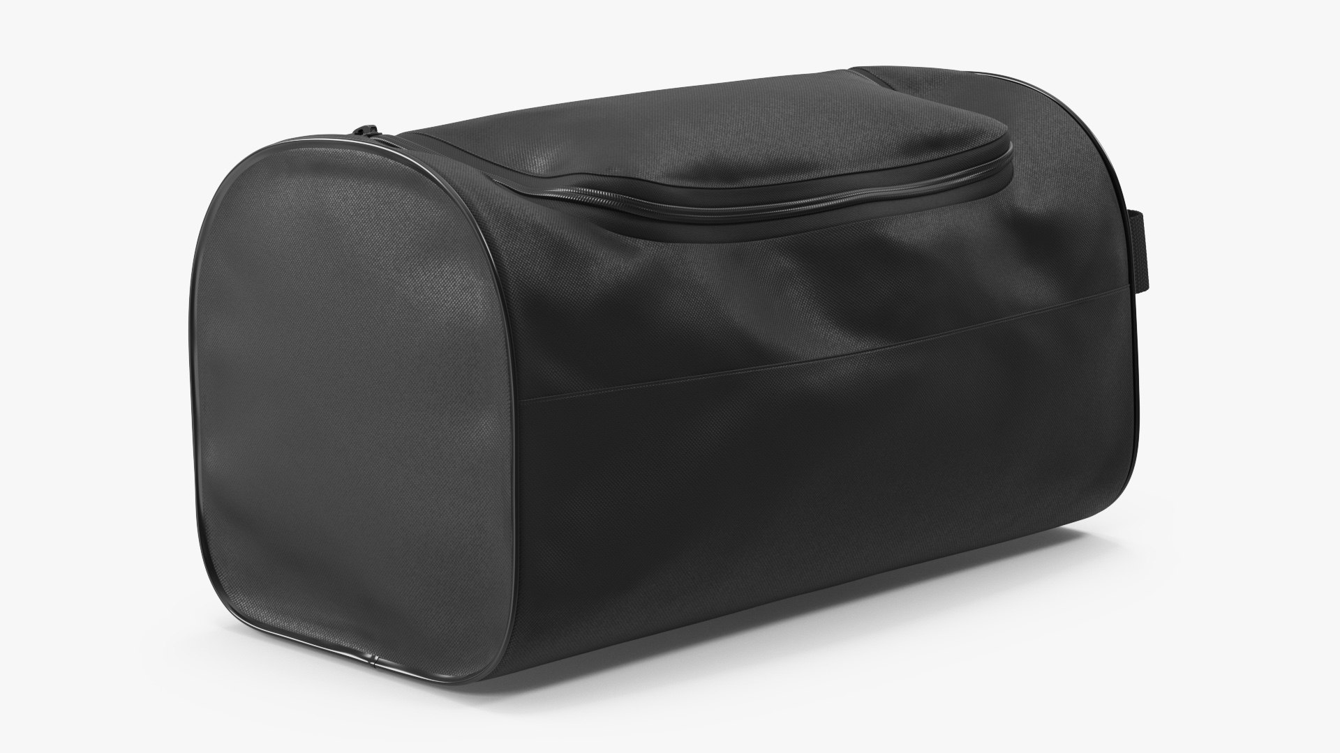 Sport Shoe Bag Black 3D model preview