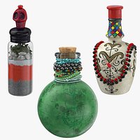 Voodoo Spirit Bottles