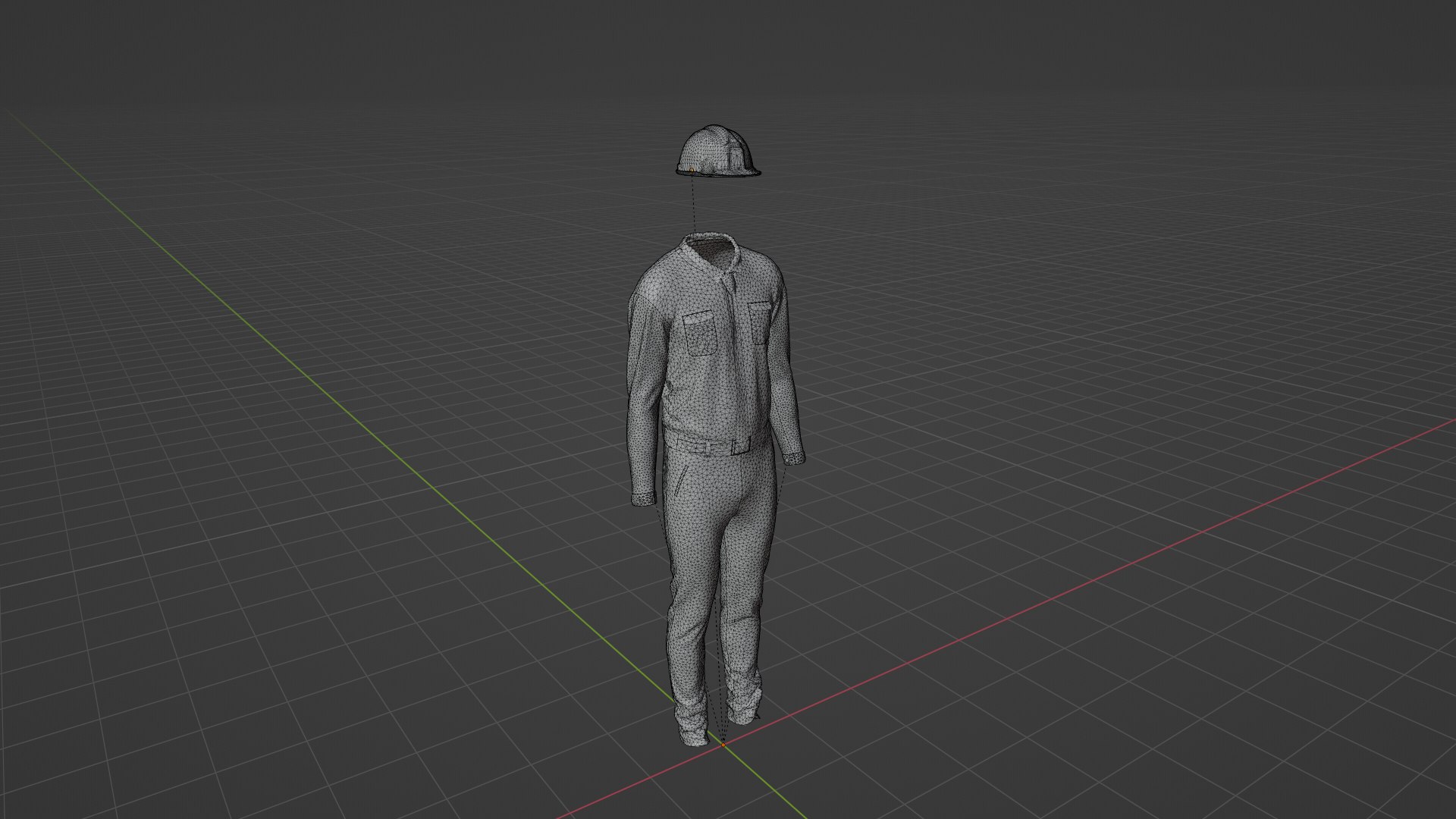Engineer Uniform Model - TurboSquid 1973192