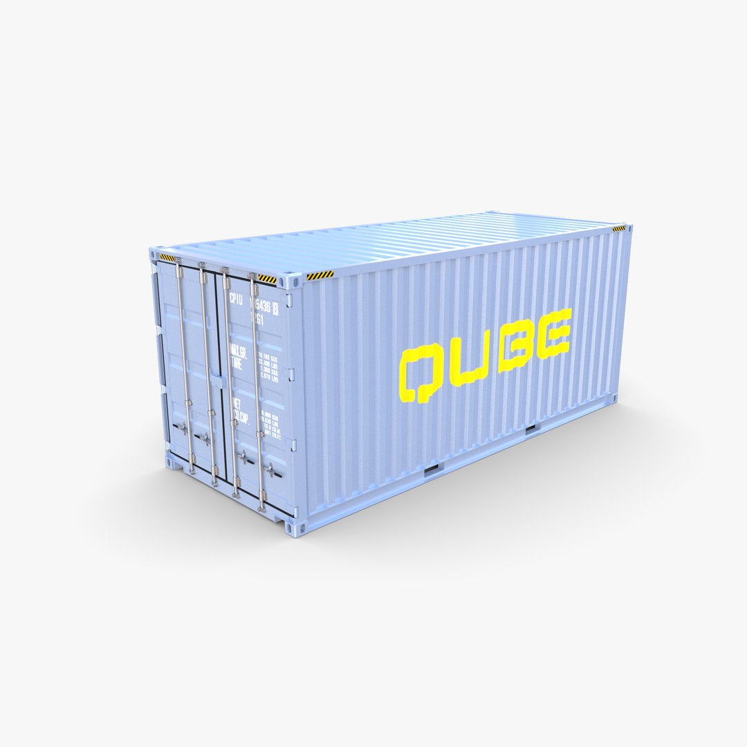 20ft Shipping Container Qube v2 model https://p.turbosquid.com/ts-thumb/hL/ersbMO/FG/container_closed_0040/jpg/1629098792/1920x1080/fit_q87/ee2d4e75f3913610113f0494c58e178e79272a20/container_closed_0040.jpg