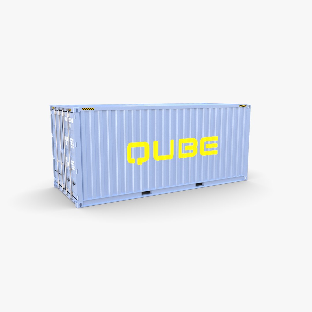 20ft Shipping Container Qube v2 model https://p.turbosquid.com/ts-thumb/hL/ersbMO/JU/container_closed_0007/jpg/1629098790/1920x1080/fit_q87/7d17dbdadc308c1b169ce856274e6368520a269f/container_closed_0007.jpg