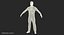 golf player rigged 3D model