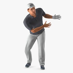 Golf Player Rigged