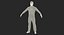 golf player rigged 3D model