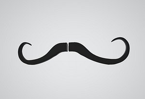 Cartoon Mustache 03