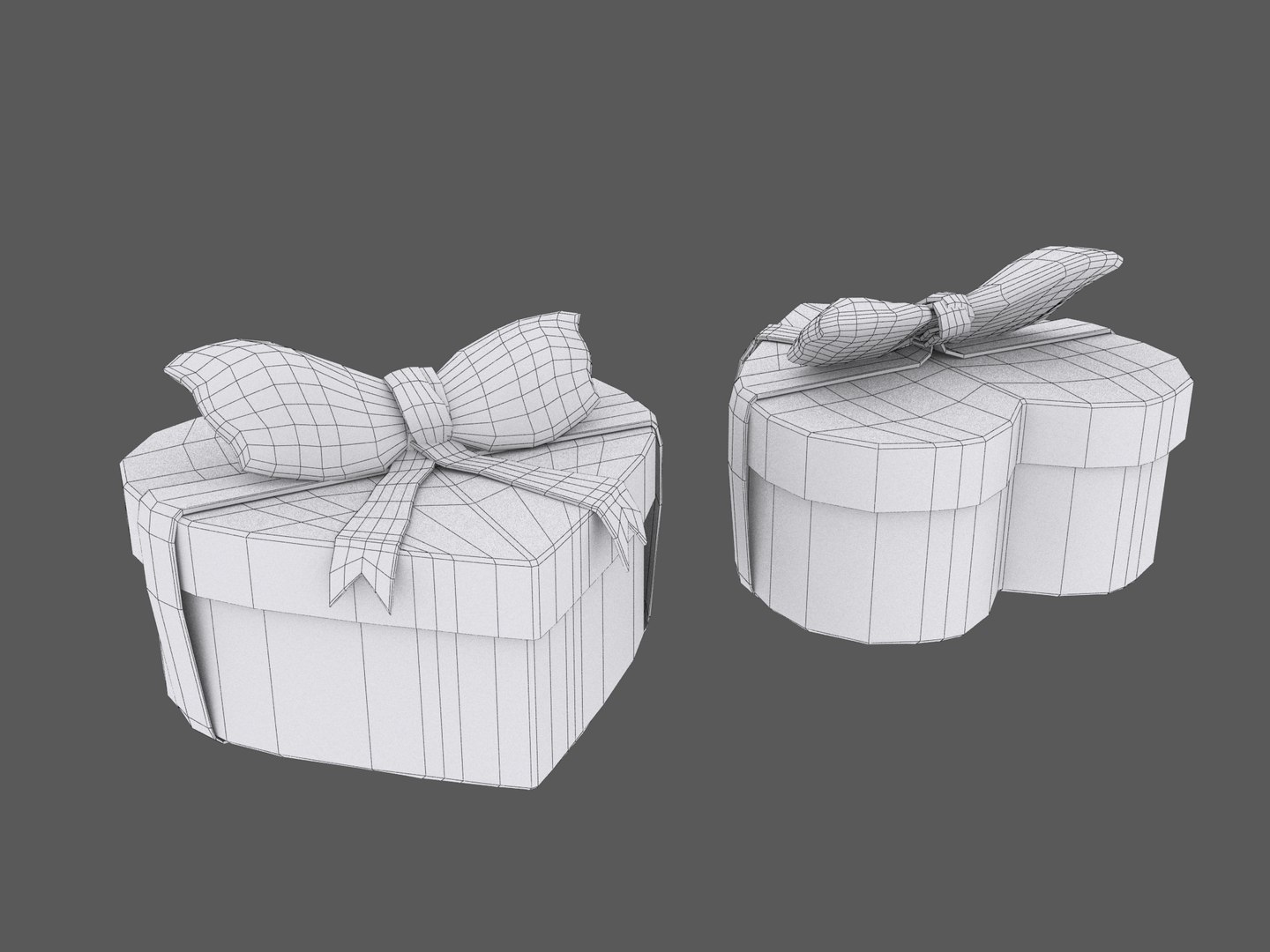 Heart Gift Box 3D Model - TurboSquid 1510453