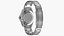 Chrono Watch 3 Black and Blue Bezel