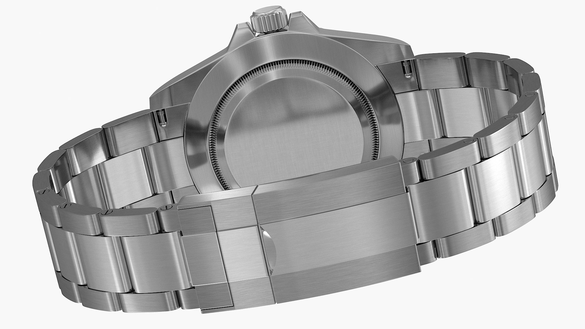 Chrono Watch 3 Black And Blue Bezel Model - TurboSquid 2142051