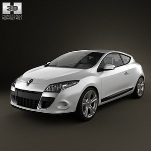 Renault Megane II Sedan 3D Model - 3DCADBrowser