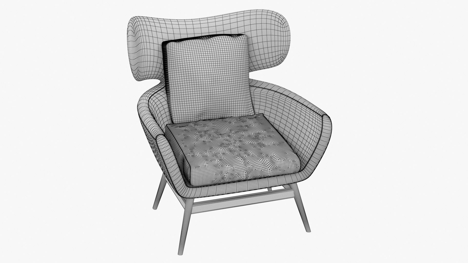 Wingback Lounge Chair 3D model https://p.turbosquid.com/ts-thumb/hL/zWoFk2/O8/wireframe/jpg/1667201917/1920x1080/fit_q87/e64e559929a68dadada4051647b5b32d12c00fe7/wireframe.jpg