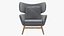 Fotel wypoczynkowy Wingback