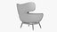 Fotel wypoczynkowy Wingback