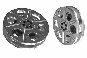 Film Reel PBR model
