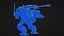 3dmech low poly 3D model