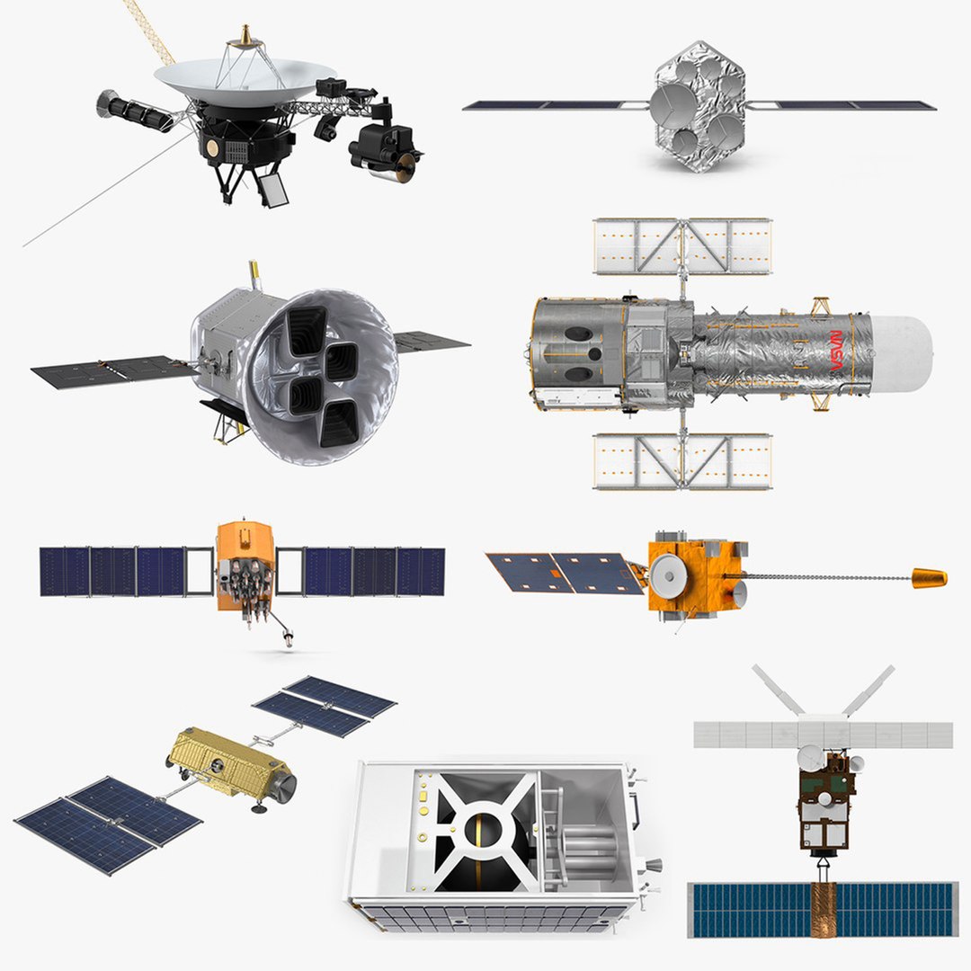 Satellite Collection 5 3D model preview