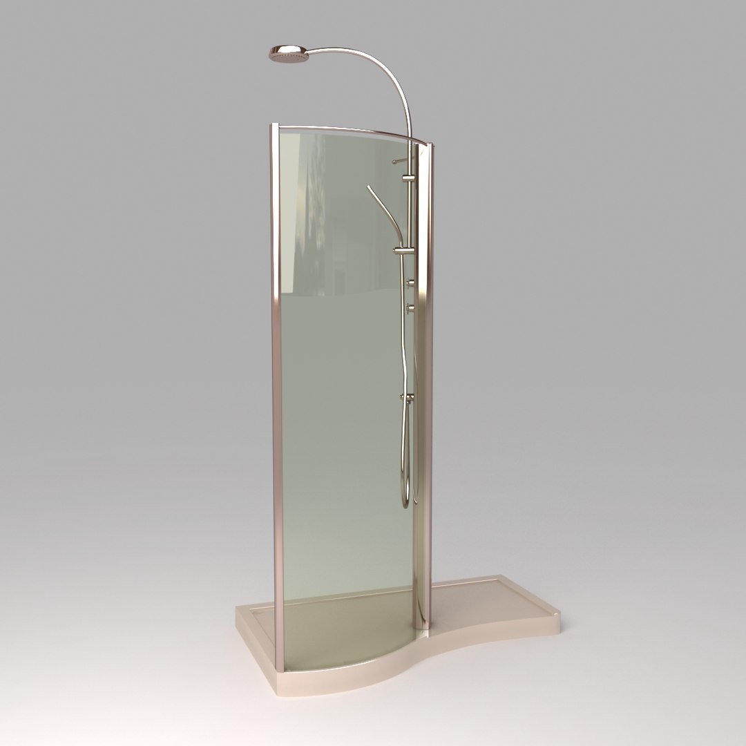3d 3ds Devon Shower Stall