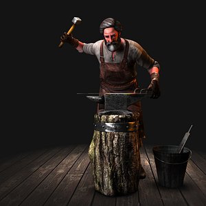 blacksmith 3d max