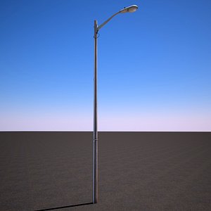 3d model of street light