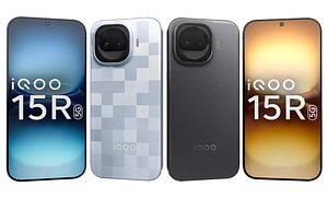 3D Vivo iQOO 15R Black And Blue