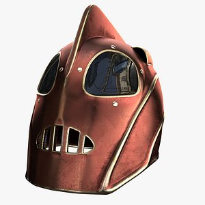 3D model helmet rocketeer