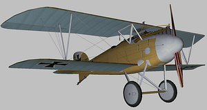 albatros world war 3D model